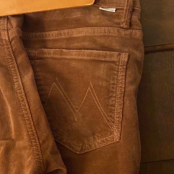 Mother jeans the stunner ankle fray hopscotch monk’s robe corduroys 28 - Picture 3 of 7